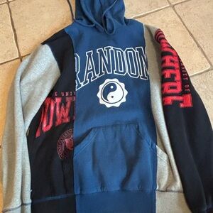 10.Deep Mens Small Destination Nowhere Graphic Hoodie Sweatshirt